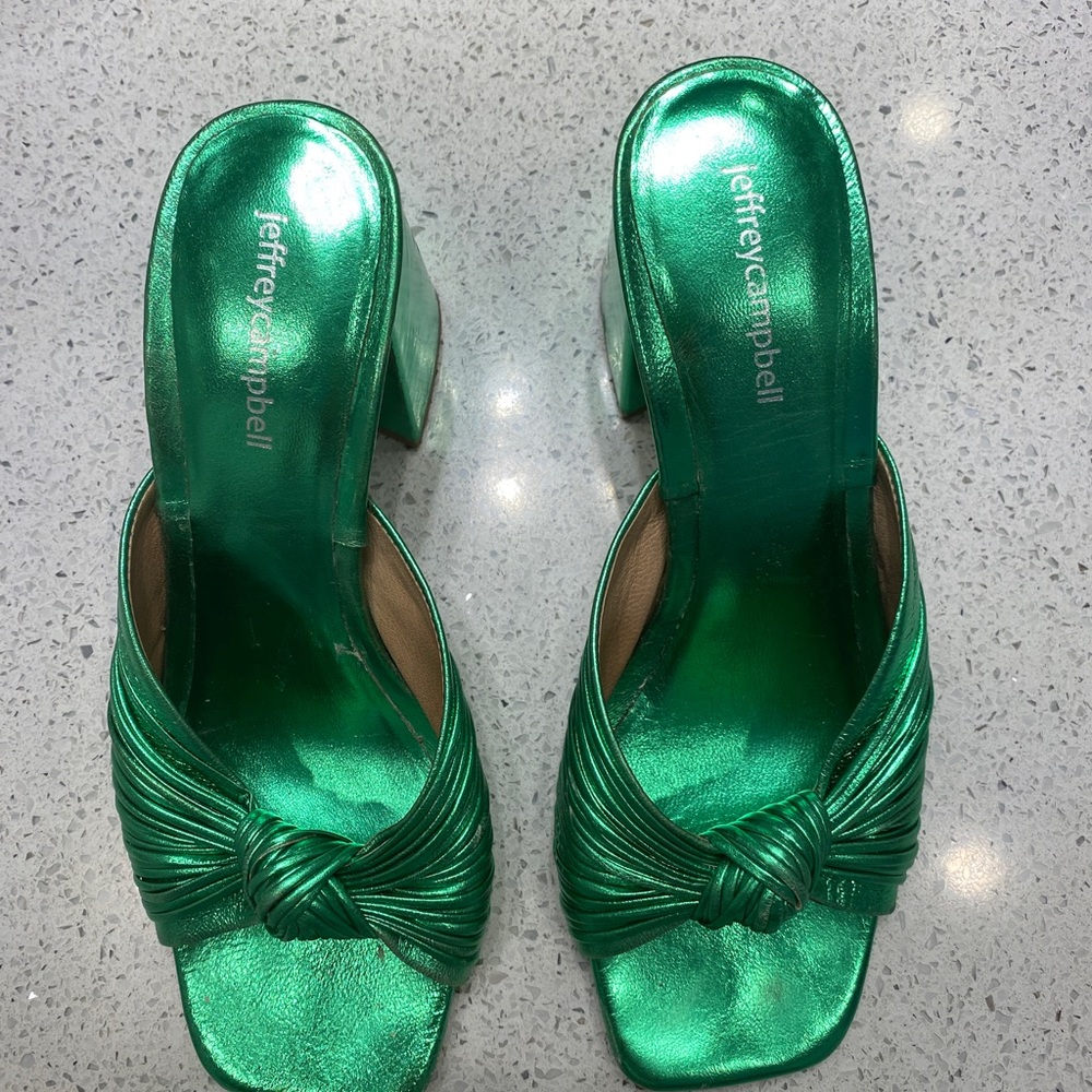 Jeffrey Campbell slide sandals